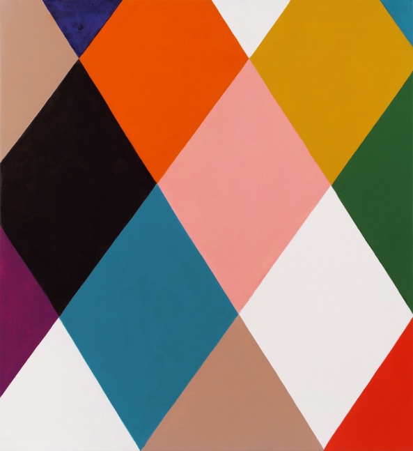 Sunshower, 2016,&amp;nbsp;oil and alkyd on canvas, 26 x 24 inches

Available