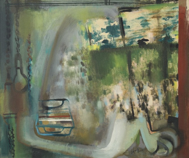 Loren MacIver, The Tub and the Window,&amp;nbsp;1935, oil on canvas, 20 1/4 x 24 1/4 inches