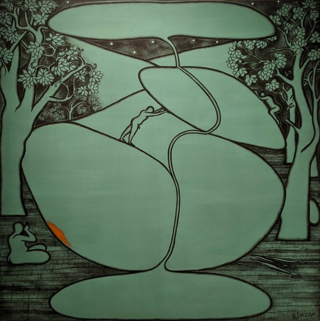 N.N. Rimzon&amp;nbsp;
Untitled | 2015
Acrylic on canvas&amp;nbsp;
48&amp;rdquo; x 48&amp;rdquo;&amp;nbsp;
TG 3717