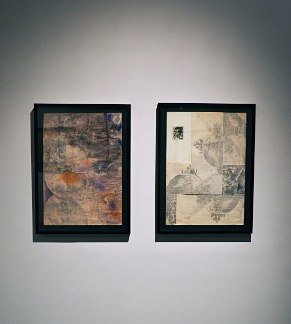 Behind a thin film, 1993
Mixed media
