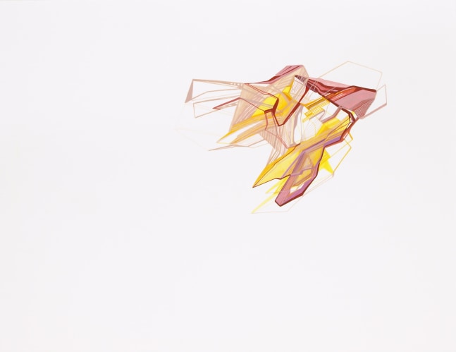 Wait A Minute, 2010
Gouache on paper
10 1/2" x 13 3/4"