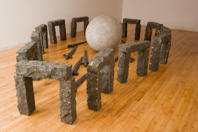 The Rock Temple,&amp;nbsp;2007
Fiberglass, stone and cast iron
237&amp;quot; x 146&amp;quot; x 37&amp;quot;
TG 4295