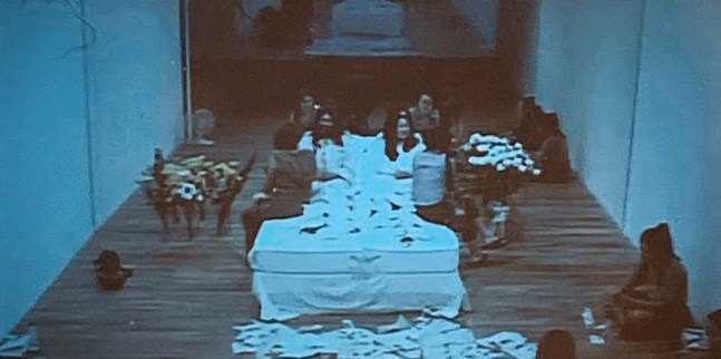 Al-An deSouza and Yong Soon Min
Will **** for Peace, 2003
@OBORO Gallery, Montreal
Performance documentation, photographs, video