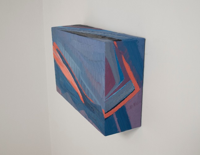 A little bit of this, 2018
Oil on canvas
10" x 16 1/2"