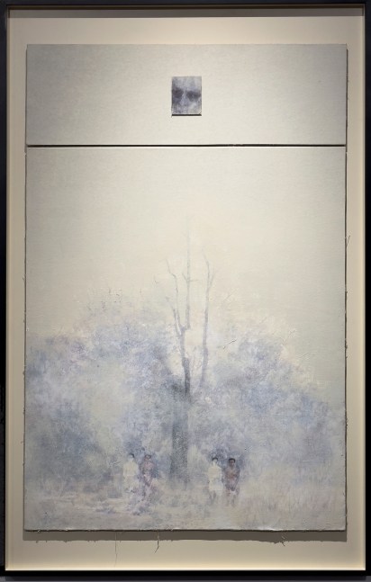 Ancient Connection | 2022-2023
Paper pulp, acrylic, oil, pigmented ink, canvas on board
48.5” x 32” | Framed: 58” x 36.25”
TG 4853