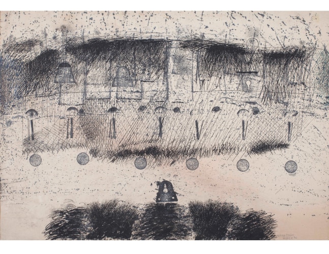 Untitled, 1976
Ink on paper
13.75&amp;quot; x 19.5&amp;quot;
TG 3833