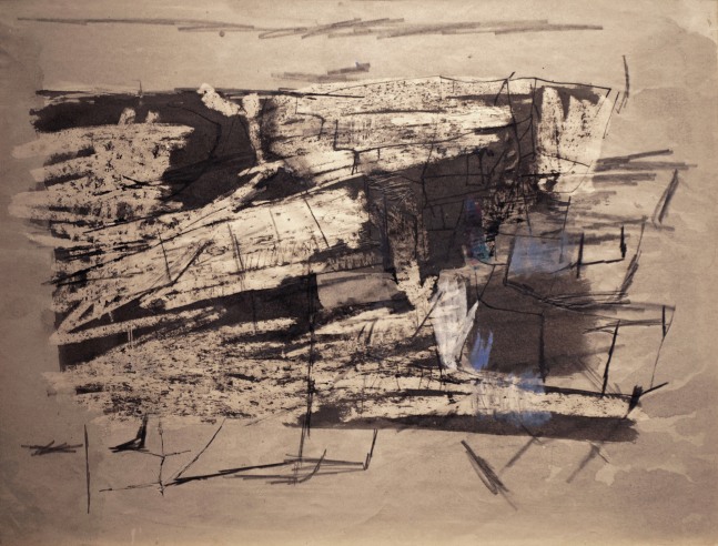 Untitled | ca. 1965
Ink, graphite and pastel on paper
9.5" x 12" | Framed: 13.5" x 16.25"
TG 2796