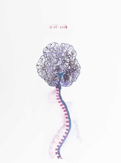 I Look Like That Too, 2015
Watercolor pencil on paper
12.13” x 9”