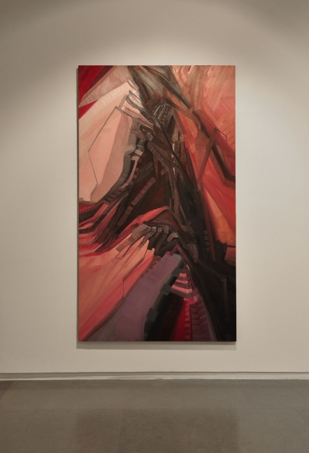 Just Like That, 2012
Oil on canvas
84" x 48"