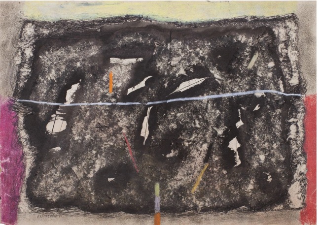 Untitled,&amp;nbsp;1977
Ink, pastel and poster paint on paper
18.75&amp;Prime; x 24.75&amp;Prime;
TG 3847