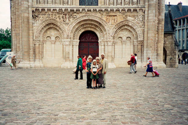 Al-An deSouza and Yong Soon Min
Tress/Pass: Notre Dame La Grande, 1998/2024
Performance documentation, digital inkjet print
12" x 16"