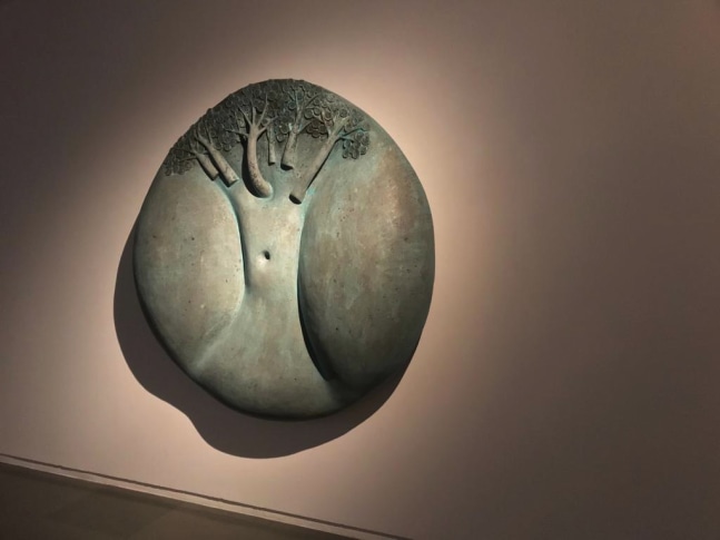 Secret Body, 2019-2020
Fiberglass & granite dust
65" Diameter x 19"
 
