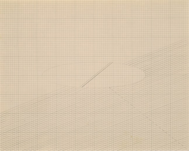 Untitled | ca. 1980s
Graphite on graph paper
8.5" x 11.25" | Framed: 15" x 17"
TG 2413
