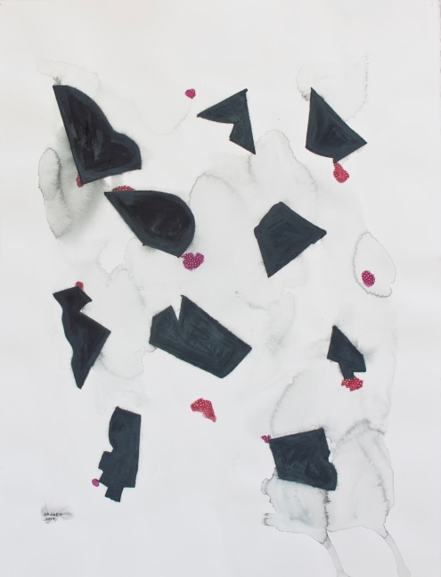 Broken, 2017
Watercolor pencil on paper
32 3/4" x 25 1/2"