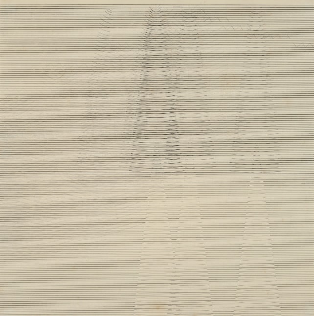 Untitled, ca. 1970s
Ink and graphite on paper
18 3/4" x 18 3/4"