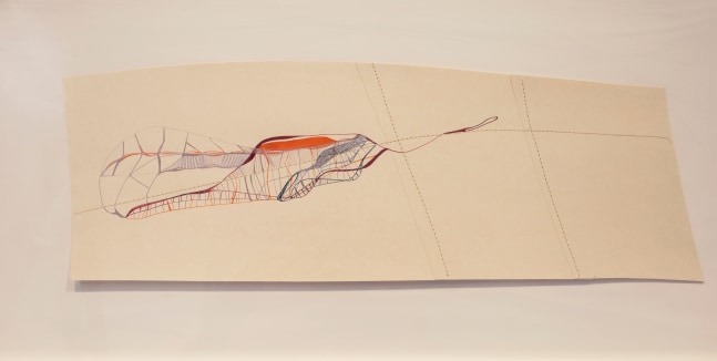 A wee bit too much | 2005
Gouache and thread on paper
Framed: 13” x 26.25” | Unframed: 7.75” x 20”
TG 1245