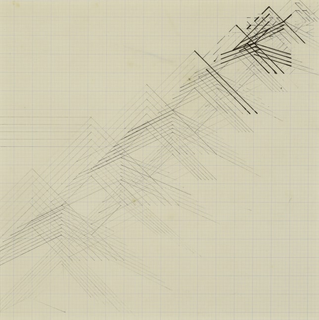 Untitled,&amp;nbsp;ca. late 1970s
Ink and graphite on paper
7&amp;quot; x 7&amp;quot;
TG 2395