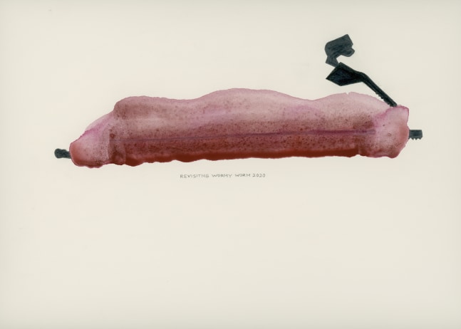 Revisiting Wormy Worm, 2020
Watercolor and pencil on paper
16.75” x 12.75”
TG 4618