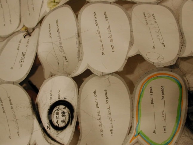 Al-An deSouza and Yong Soon Min
Will **** for Peace, 2003
@OBORO Gallery, Montreal
Performance documentation, photographs, video