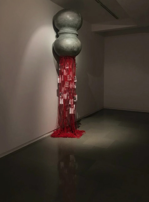 Blood Rain,&amp;nbsp;2019-2020
Fiberglass, laminated photographs, and cotton rope
124&amp;quot; x 27&amp;quot; x 29&amp;quot;
TG 4150