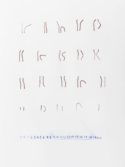 But My Genes Are Fine, 2015
Watercolor pencil on paper
12.13" x 9"