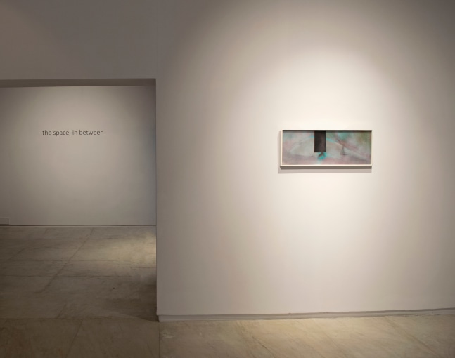 the space, in between