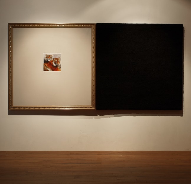 The Karakul Diptych&amp;nbsp;(2009)

Karakul on board and acrylic on canvas

60&amp;quot; x 120&amp;quot;