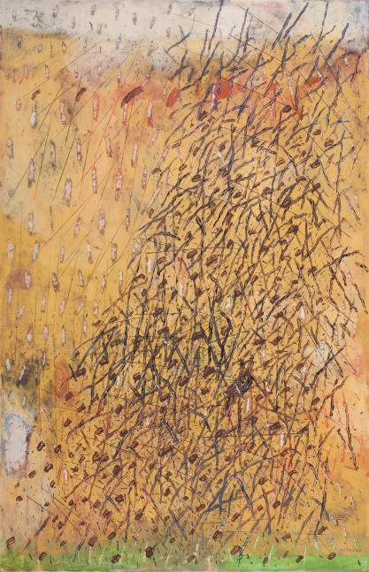 Untitled, 1980
Pastel and poster paint on paper
27 3/4" x 19 3/4"