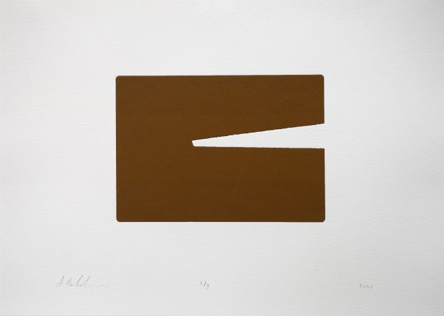 L.S. X, 2021
Silkscreened earth
Paper 11.75” x 16.5” | Image 5.5” x 7.5”
Framed 15” x 19.5”
Edition of 9
 