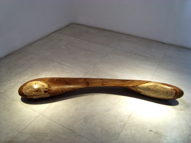 Twist, 2010
Teak wood
8" x 60" x 14"