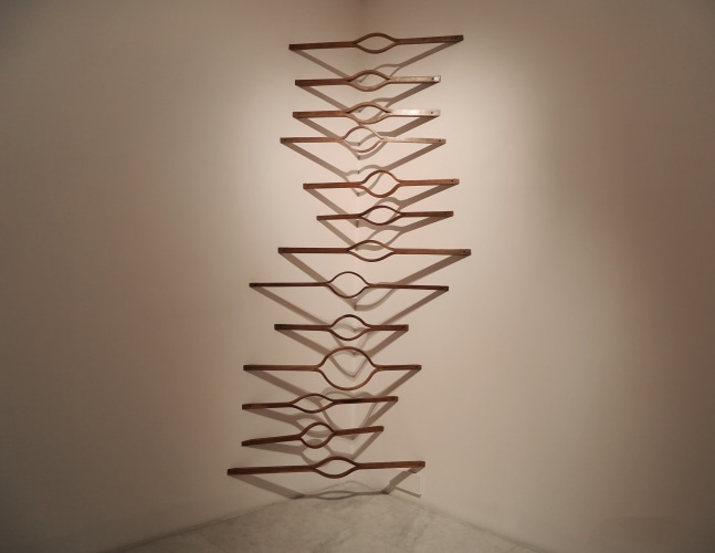 Tendu, 2013-14
Walnut Wood (in 13 parts)
45” x 66” x 109” (overall dimensions) 