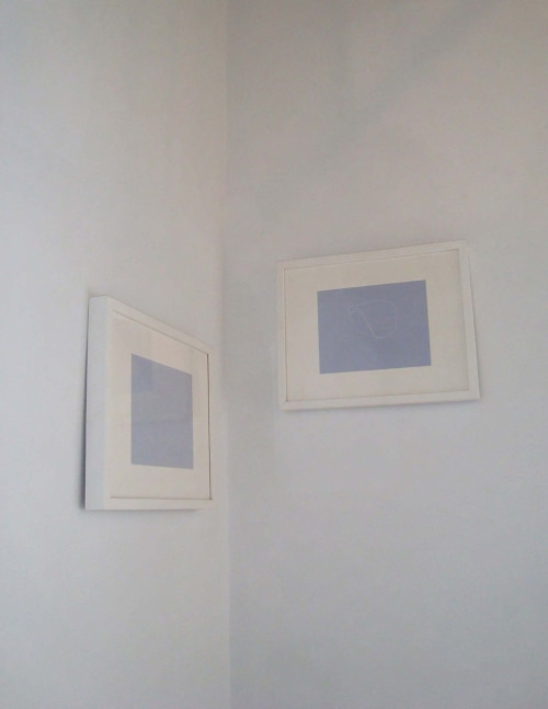 Shadow Lines, 2010
Enamel on mylar
23 1/4" x 18 1/4"