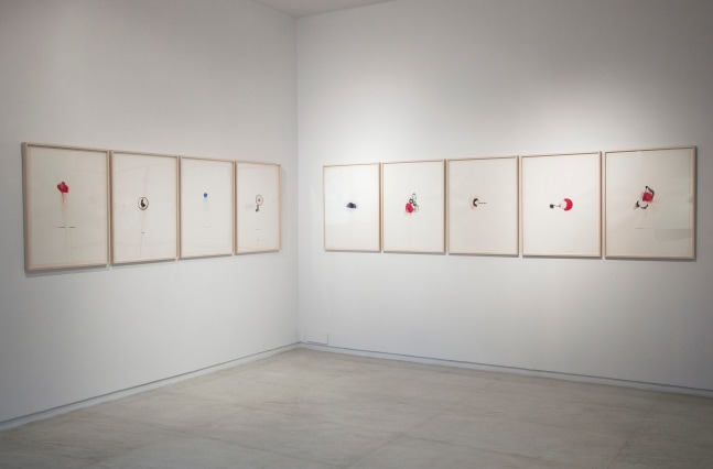 Flower But Not,&amp;nbsp;2015-16
Watercolor, graphite &amp;amp; dry pastels on paper
In 9 parts, each 32.75&amp;Prime; x 25.5&amp;Prime; x 1.5&amp;Prime;
TG 4104