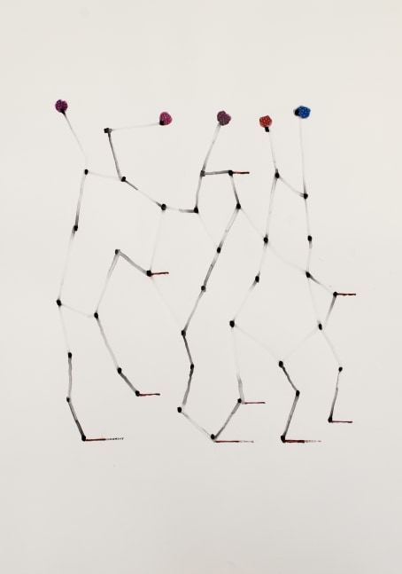Different Strains, 2020
Watercolor on paper
33” x 25.25”
TG 4658