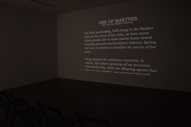 Ark of Martyrs, 2014
Video, sound
14 minutes, 50 seconds