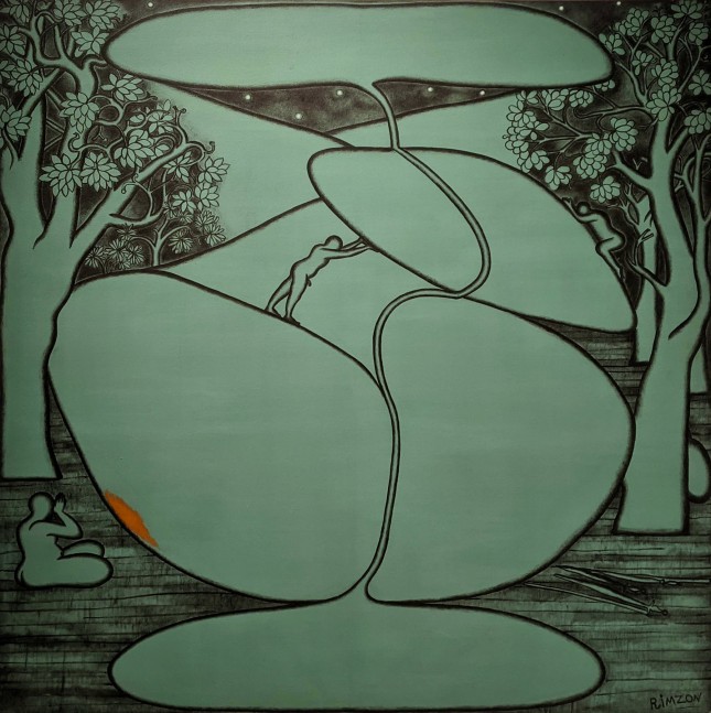 Untitled,&amp;nbsp;2015
Acrylic on canvas
48&amp;quot; x 48&amp;quot;
TG 3717