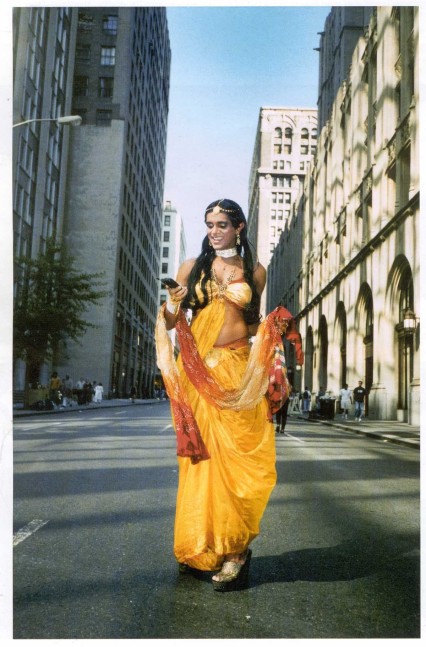 Jaishri Abichandani
Under the Western Sky: Javid at the India Parade NYC, 2000
Digital print on vinyl, 4’ x 6'