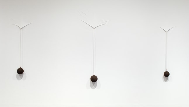 Alwar Balasubramaniam
Untitled,&amp;nbsp;2004
Fiberglass, acrylic, rope, dust
58&amp;Prime; x 134&amp;Prime; x 5 1/2&amp;Prime;