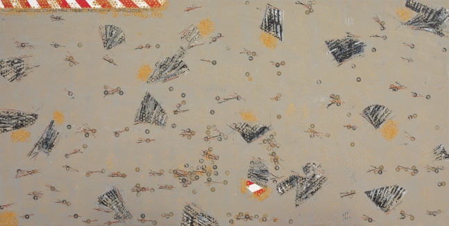 Dust storm, 2016
Oil on canvas
36" x 72