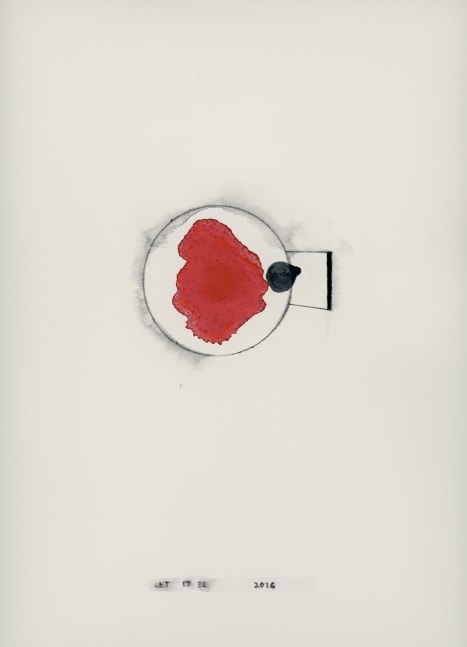 Let It Be, 2016
Watercolor and graphite on paper
18.75” x 14.75”
TG 4920