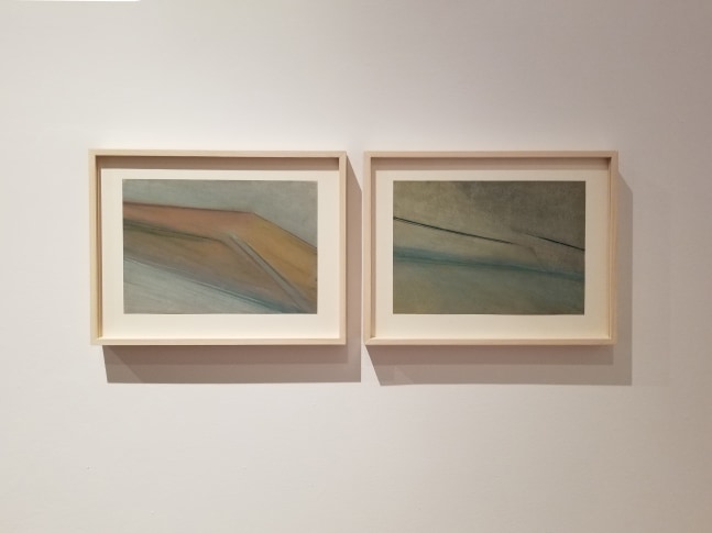 Thought so, 2020
Dry pastel on paper
In 2 parts, each 8 1/4" x 11 3/4"