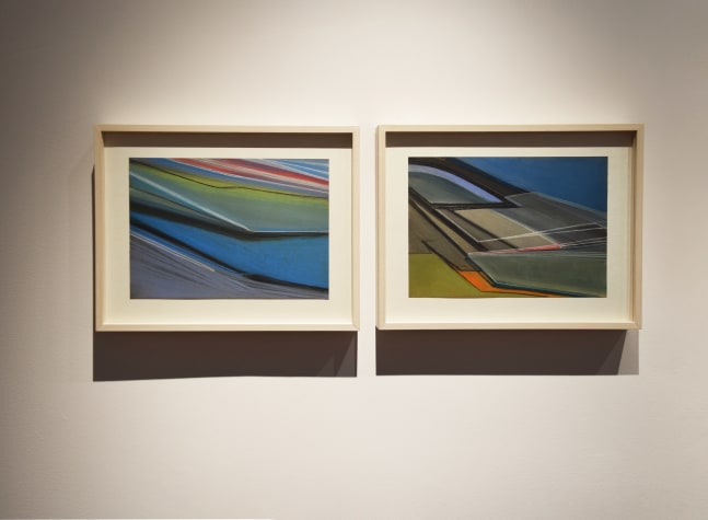 How's that? 2020
Dry pastel on paper
In 2 parts, each 8 1/4" x 11 3/4"