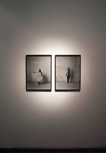Naiza Khan

New Clothes for the Emperor I and II,&amp;nbsp;2009

Hand printed black and white photograph

24 3/4&amp;quot; x 17 3/4&amp;quot;