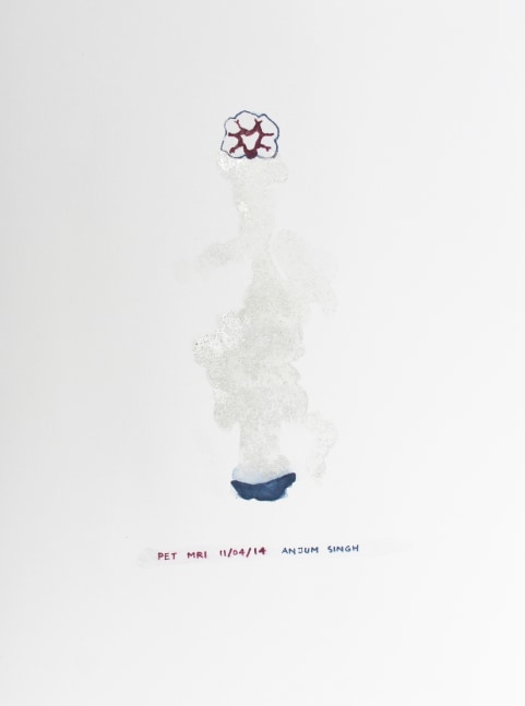 This is How I Dressed on 11/4/2014, 2015
Watercolor pencil and powder pigment on paper
12.13" x 9"