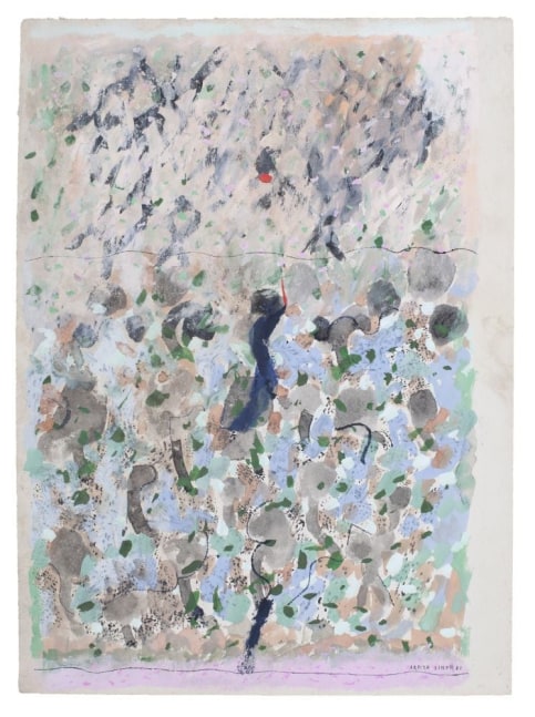 Untitled,&amp;nbsp;1981
Watercolor and poster paint on paper
19.5&amp;rdquo; x 15.5&amp;rdquo;
TG 3877