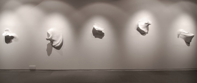 Nothing From My Hands, 2010-2011
Fiberglass and acrylic
480" x 13" x 144"
