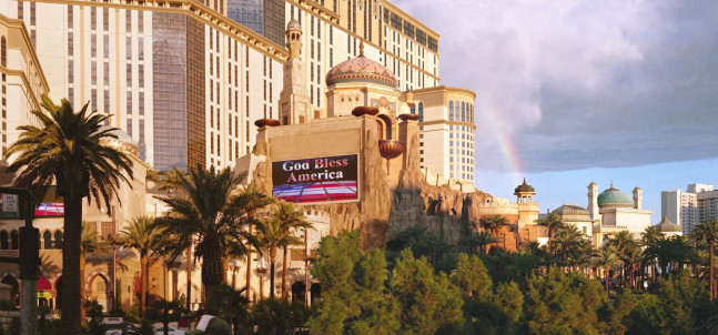 the gods send signs, 2003
C-Print on Aluminum
34” x 16”