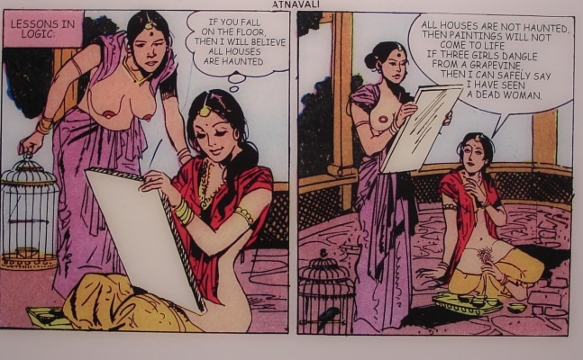 Chitra Ganesh
From the series Tales of Amnesia, 2002
Digital print on plexiglass, 18" x 24"