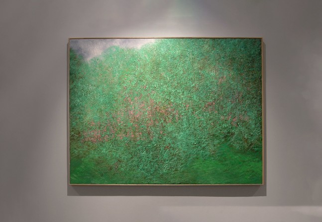 Emerald Spot, 2004
Oil on canvas
42" x 55"
