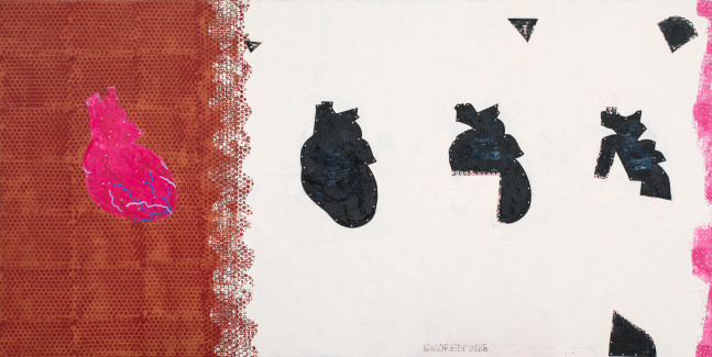 Broken,&amp;nbsp;2018
Oil on canvas
36&amp;Prime; x 72&amp;Prime;
TG 4107